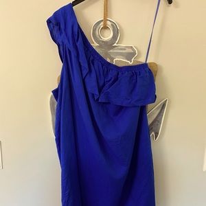 J. Crew one shoulder Dress